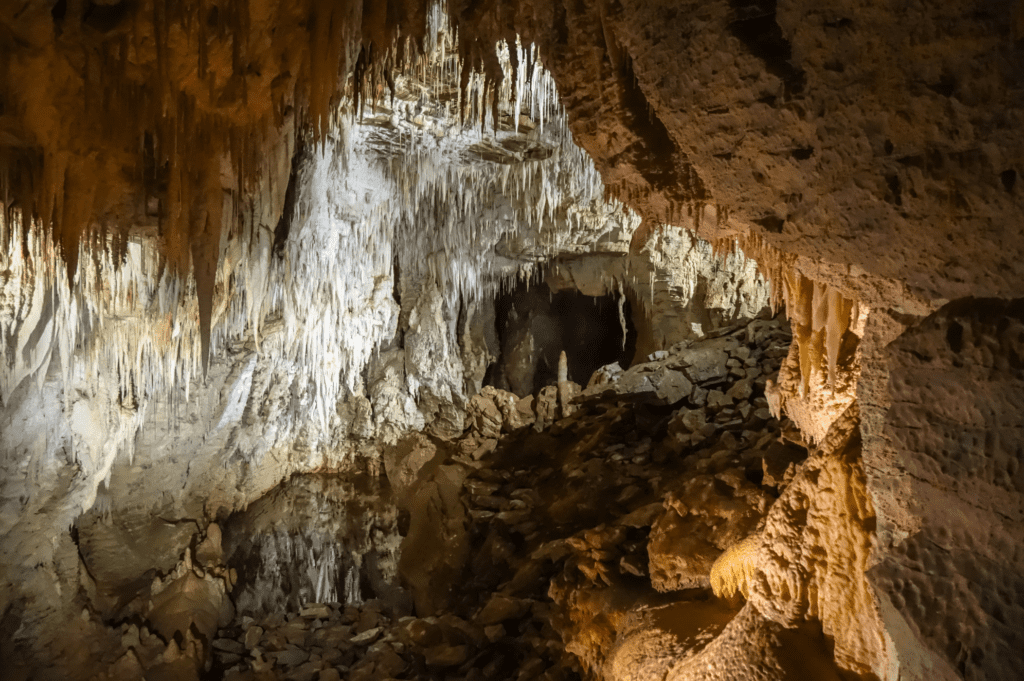 A look inside Natural Bridge Caverns